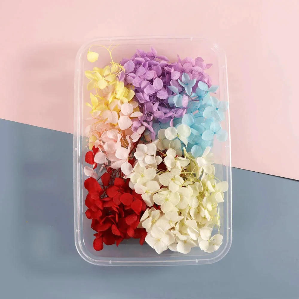 1 Box Colorful Real Dried Flower Plant For Aromatherapy Candle Epoxy Resin Pendant Necklace Jewelry Making Craft Diy Accessories | Дом и сад