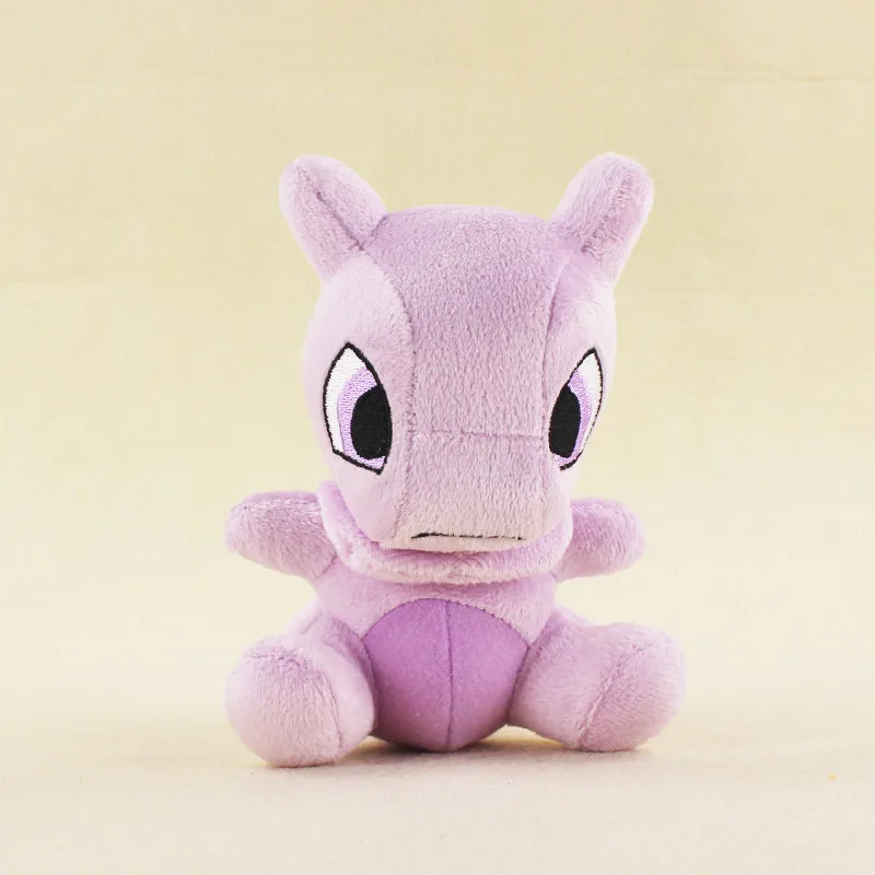 18CM MEWTWO Розничная 1 шт. аниме Ampharos Lucario Gengar Jigglypuff Lapras Suicune Lugia Wobbuffet плюшевый Чаризард мягкие куклы 14~ 20 см - Цвет: 18CM MEWTWO