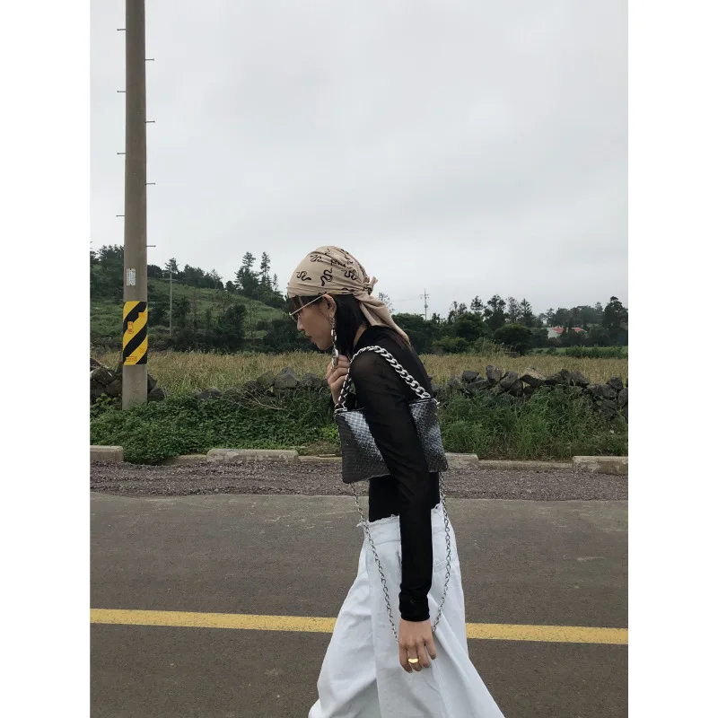 Мини-сумка 2019 новый стиль модная сумка через плечо с цепочкой/сумка