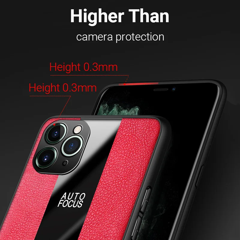 

Leather Case For iPhone 12 Pro Max Mini Cases Car Magnetic Holder Cover On iPhone 11 Pro XR XS Max X 7 8 6S Plus SE 2020 Covers