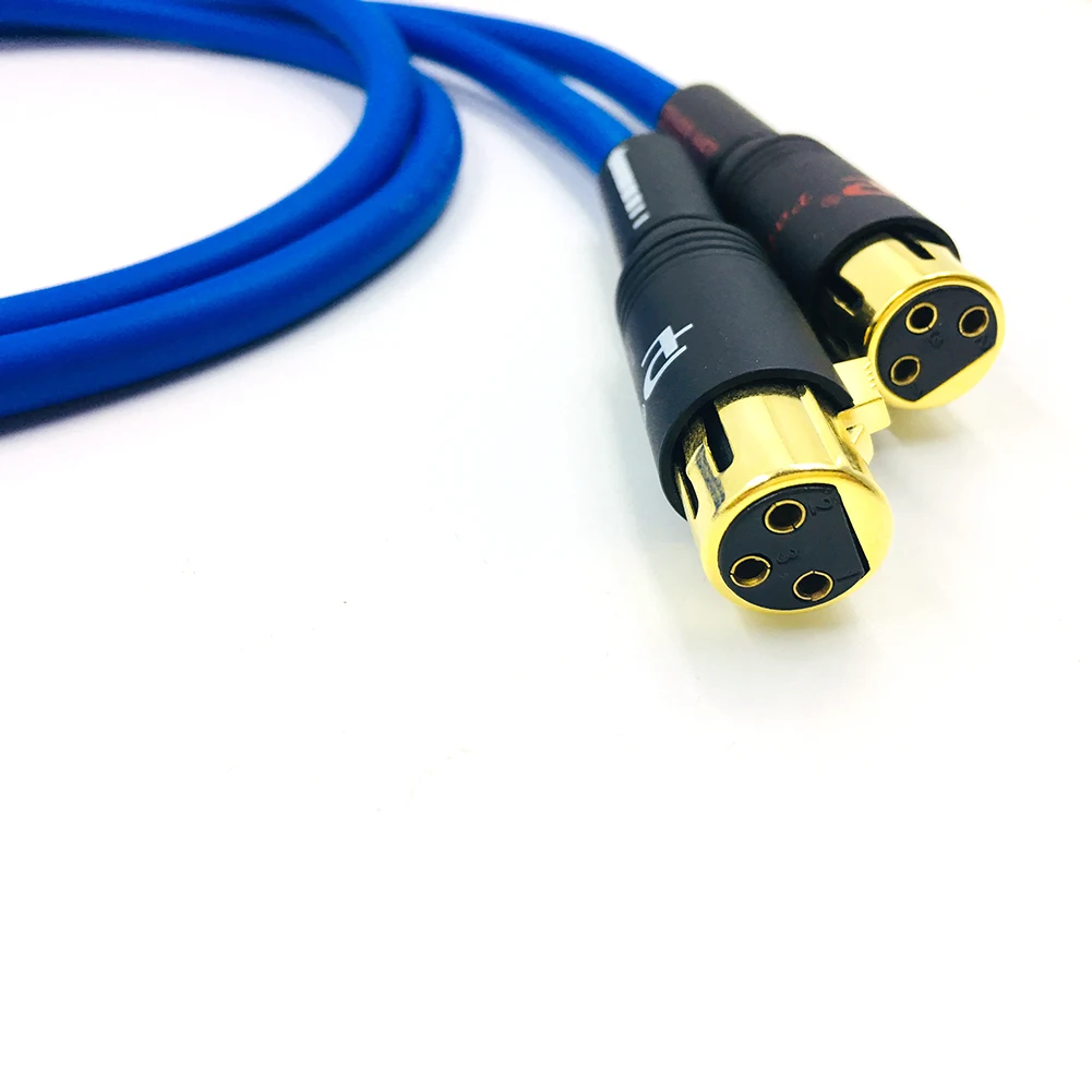 Высококачественный аудиокабель Colleimage Hifi 2XLR кабель HIFI XLR штырь-гнездо |