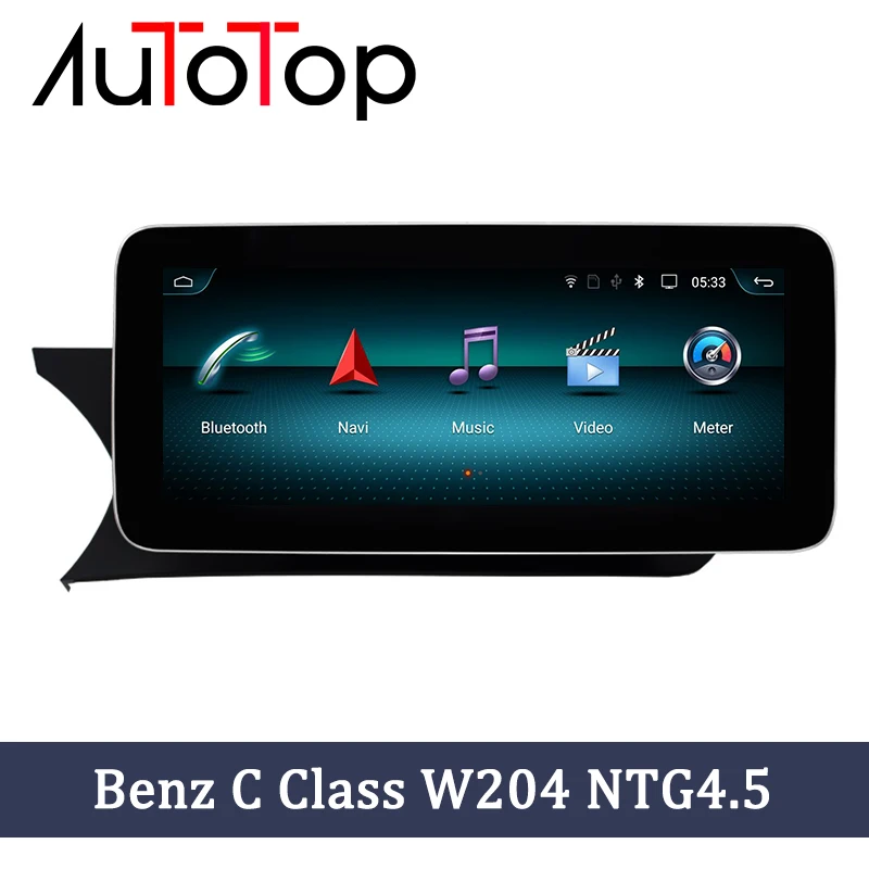 Автомагнитола AUTOTOP DVD GPS-навигация стерео для Mercedes-Benz C-Class W204/ C204/S204 2011 2012 2013 NTG 4 5