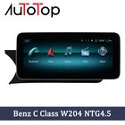 Автомагнитола AUTOTOP, DVD, GPS-навигация, стерео для Mercedes-Benz C-Class W204 C204S204 2011 2012 2013 NTG 4,5, радио Benz W204 Android