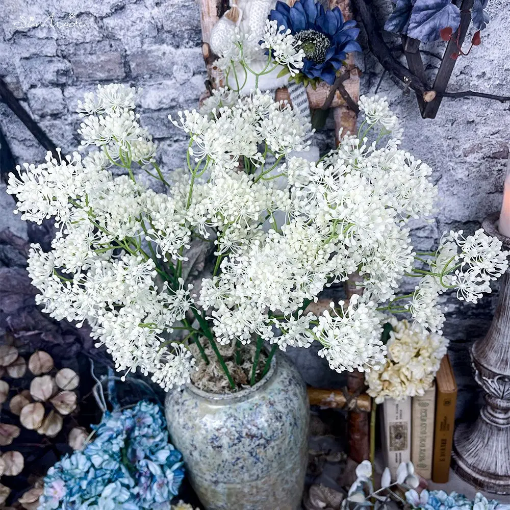 SunMade Пластиковые искуственные цветы в виде диких цветов детские дышащие ветки