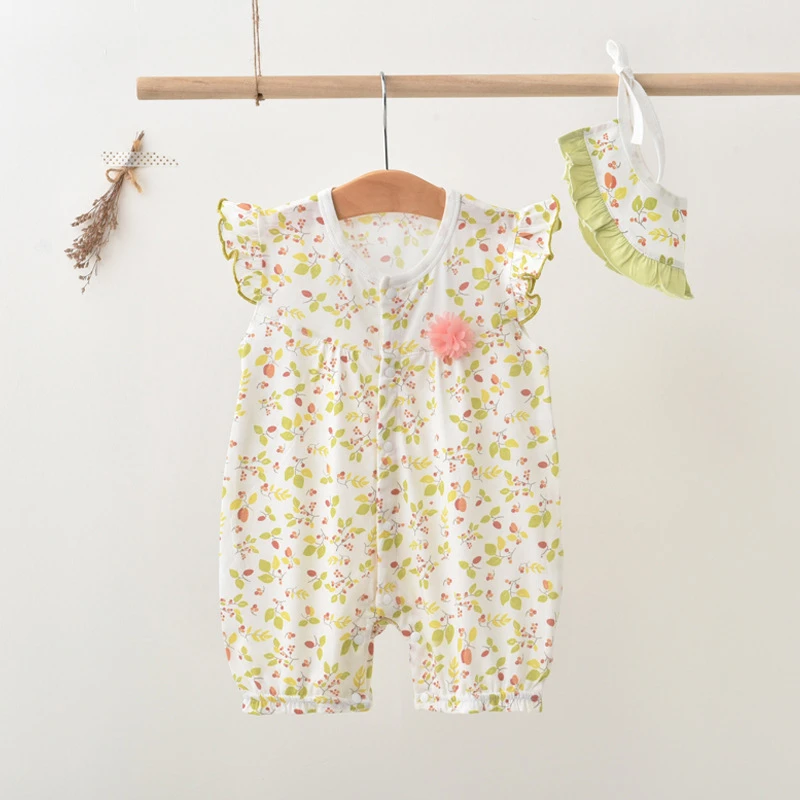 

Летние детские комбинезоны, детская одежда, детские комбинезоны с коротким рукавом, детская одежда для прогулок, новая детская одежда