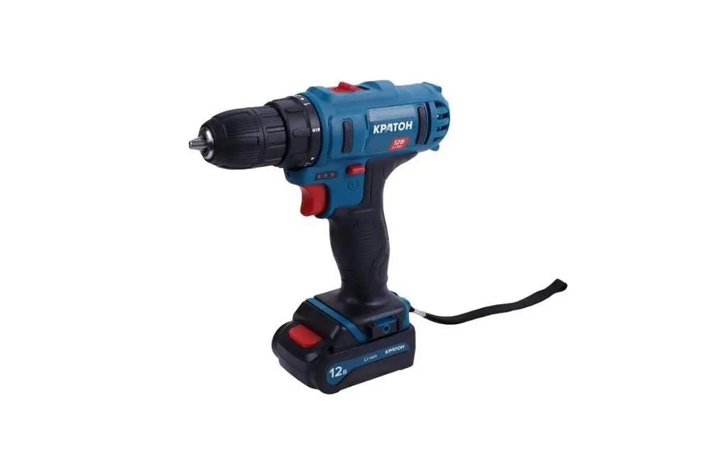 Дрель-шуруповерт аккумуляторная Кратон CDB-12-Li-1 5 | Инструменты