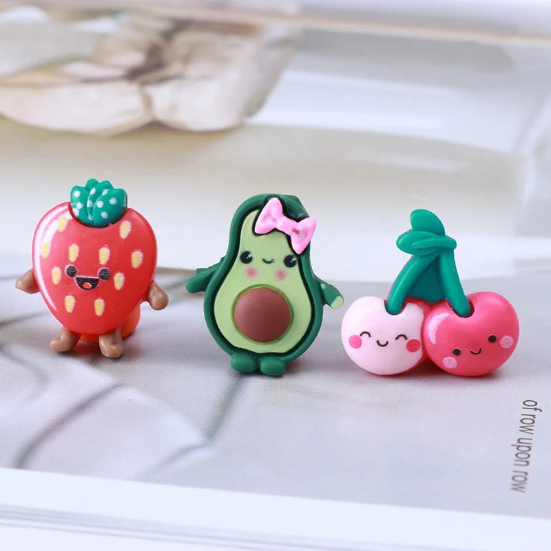 10 шт. кавайный мультяшный Кабошон из смолы с плоской задней стороной в виде