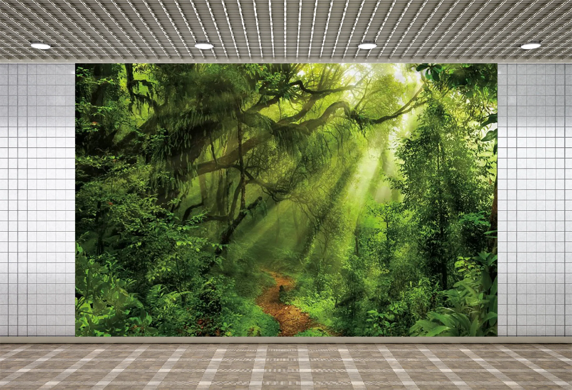 

Lyavshi джунгли фоны для фотосъемки Лес Дерево Зеленый Шир мох Солнечный свет загадка Живописный фон для фотостудии реквизит