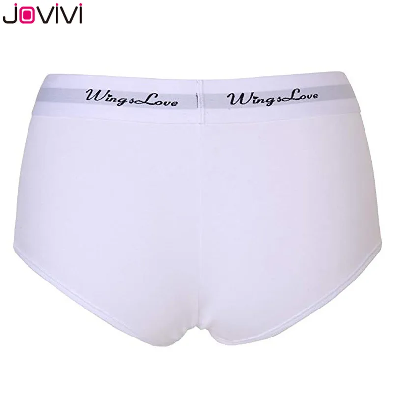Jovivi 3 шт./упак. Wingslove бесшовные сексуальные дышащие защитные брюки чистого цвета женское нижнее белье боксеры женские трусики трусы S-L Размер