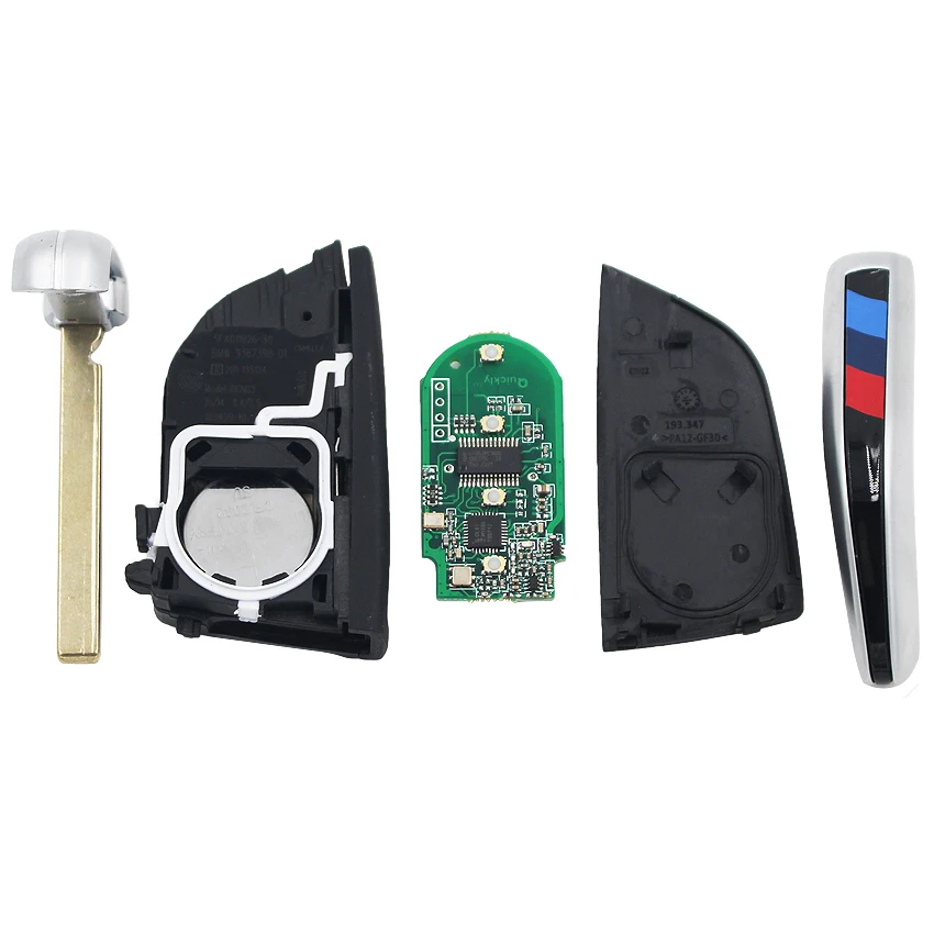 4 Buttons 868MHz Smart Remote Key Keyless Entry for BMW CAS4+/FEM F-Series X3 X4 M2 M3/M4 2011-2017 With PCF7945 Chip | Автомобили и