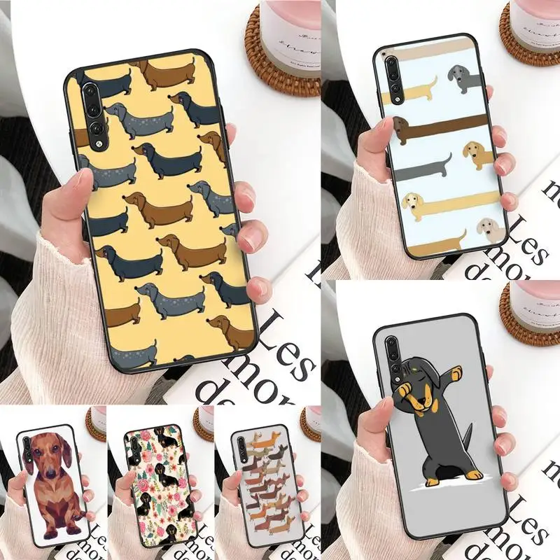 

Yinuoda Dachshund Phone Case For Huawei Mate 30 Pro P20 P30 P40 pro lite Y7 Y6 2019 case for Honor 8X 8A 10 20lite 10i