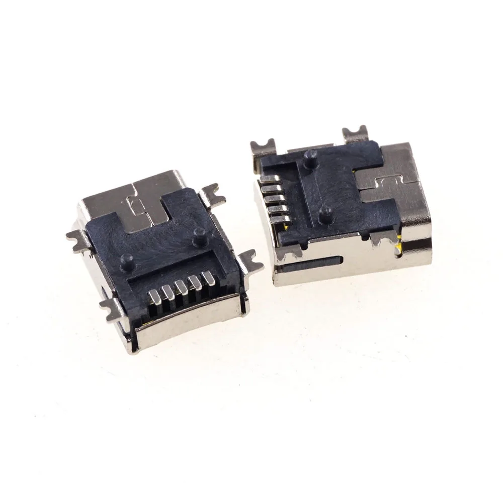 1000 шт./лента и катушка мини USB разъем 2 0 B F 5-контактный Гнездовой прямой угол SMD /SMT