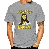 new praise cheesus funny jesus christ cheese christmas mens white novelty t shirt loose size top tee shirt