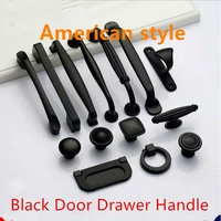 matte black kitchen cabinet handle door pull drawer knob hardware hand grab