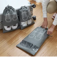 drawstring packaging bags for business shoes receive bag dust travel packages visible smoke strand pocket that occupy the home