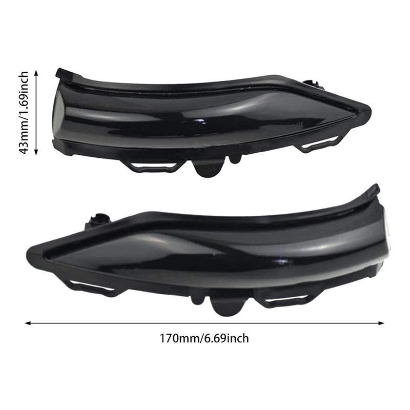 

Car Dynamic Side Rearview Mirror Light Turn Signal Indicator for Ford Fiesta MK8 2019 Fiesta ST Line MK8 2018 2019 2020