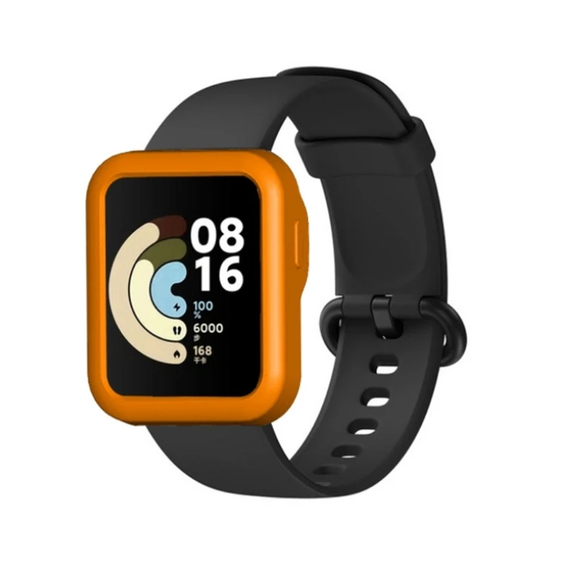 

New Case Silica Shell Protector Cover Band Strap Bracelet For -Xiaomi Mi Watch Lite Redmi Watch