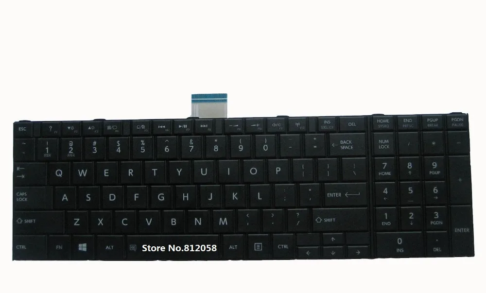 

SSEA New US Keyboard For Toshiba Satellite C850 C850D C855 C870 C870D C875 C875D L850 L850D L855 L855D L870 L870D L875 L875D