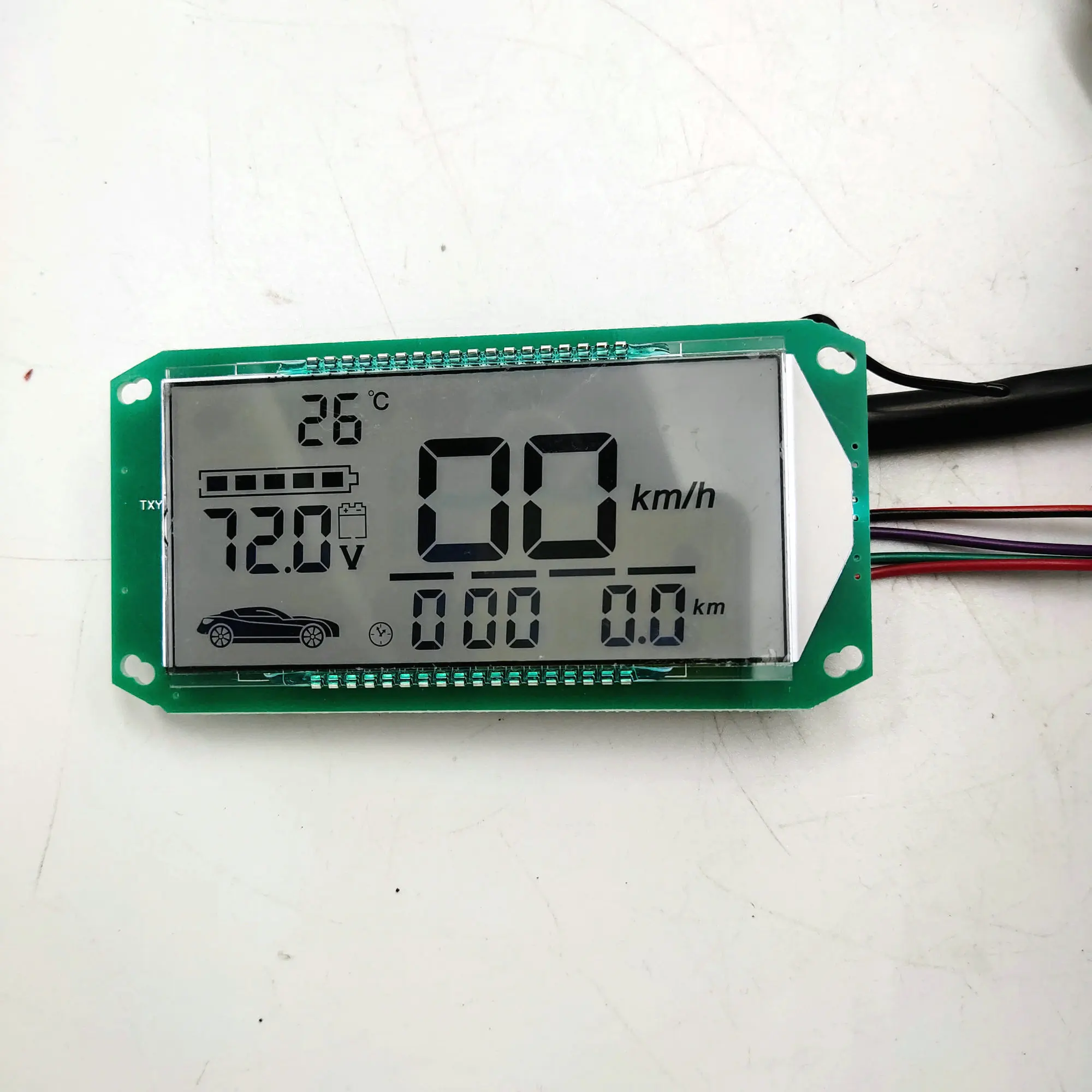 ЖК дисплей спидометр для электрического скутера запчасти электровелосипеда