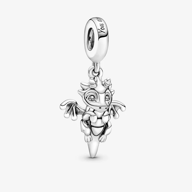 Женский браслет Ты волшебный дракон подвеска из серебра 2019 пробы в виде браслета