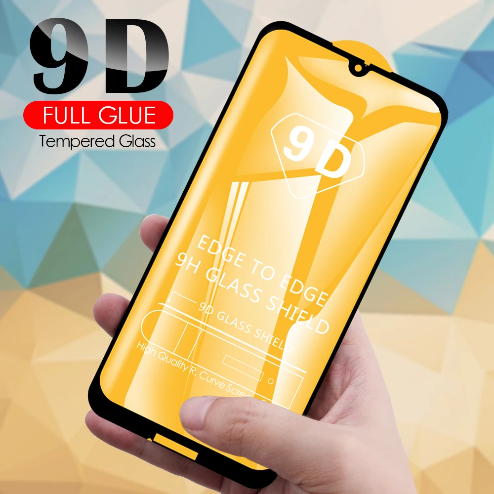 

9D Tempered Glass Screen Protector For Motorola Moto G10 G9 G8 G7 G6 E7 E6s E6 Plus Play Power Full Cover Protective Glass Film