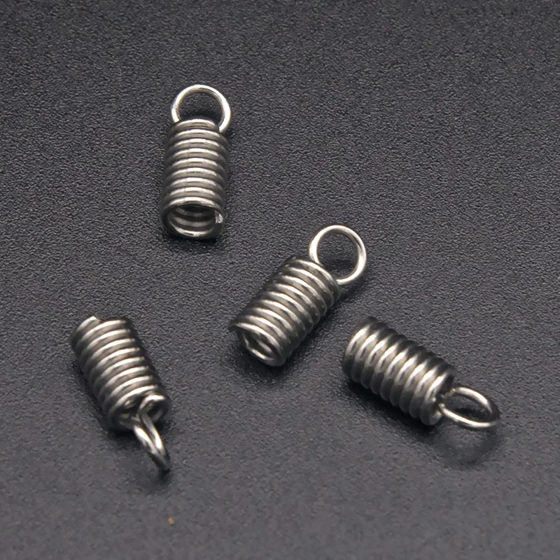 2/3/4 мм из нержавеющей стали Пружинные колпачки шнуры обжимные ювелирные изделия