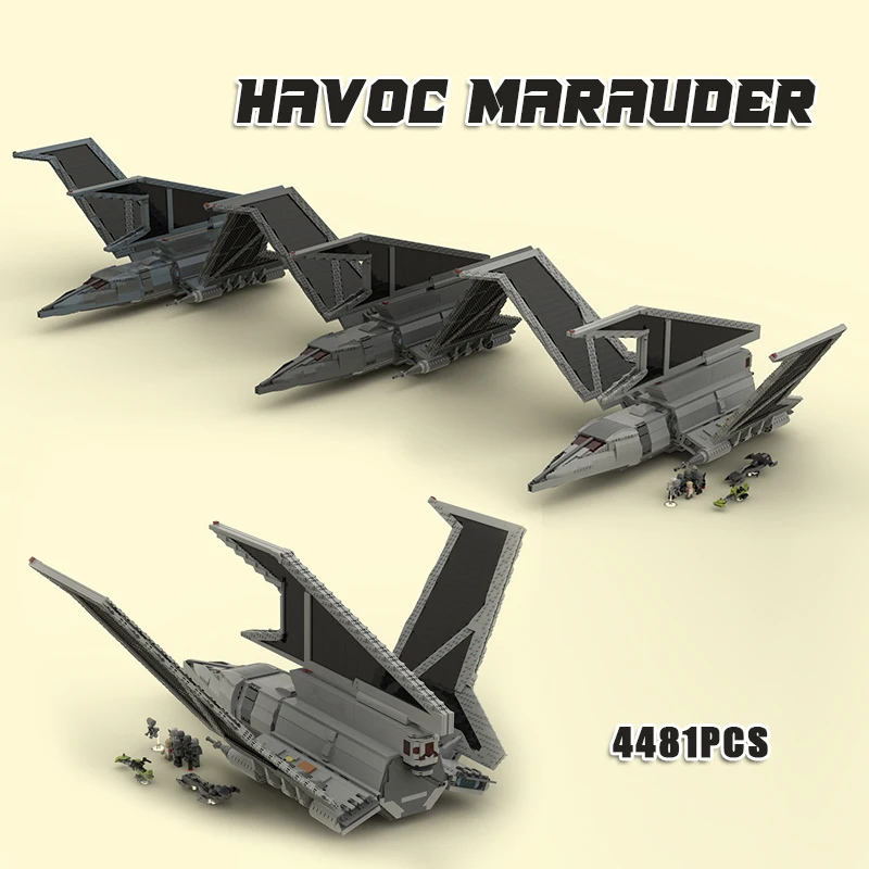 

Star Movie Space Series Havoc Model Marauder MOC Building Blocks Toys For Children Gifts Big Model