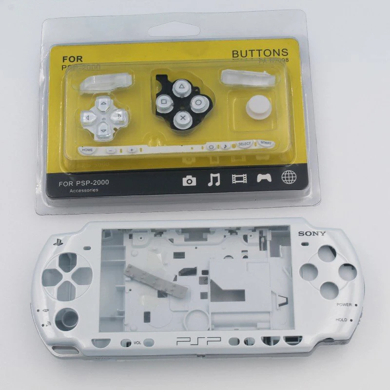 7 цветов ограниченная версия оболочки чехол для PSP 2000 Консоль Запчасти ремонта