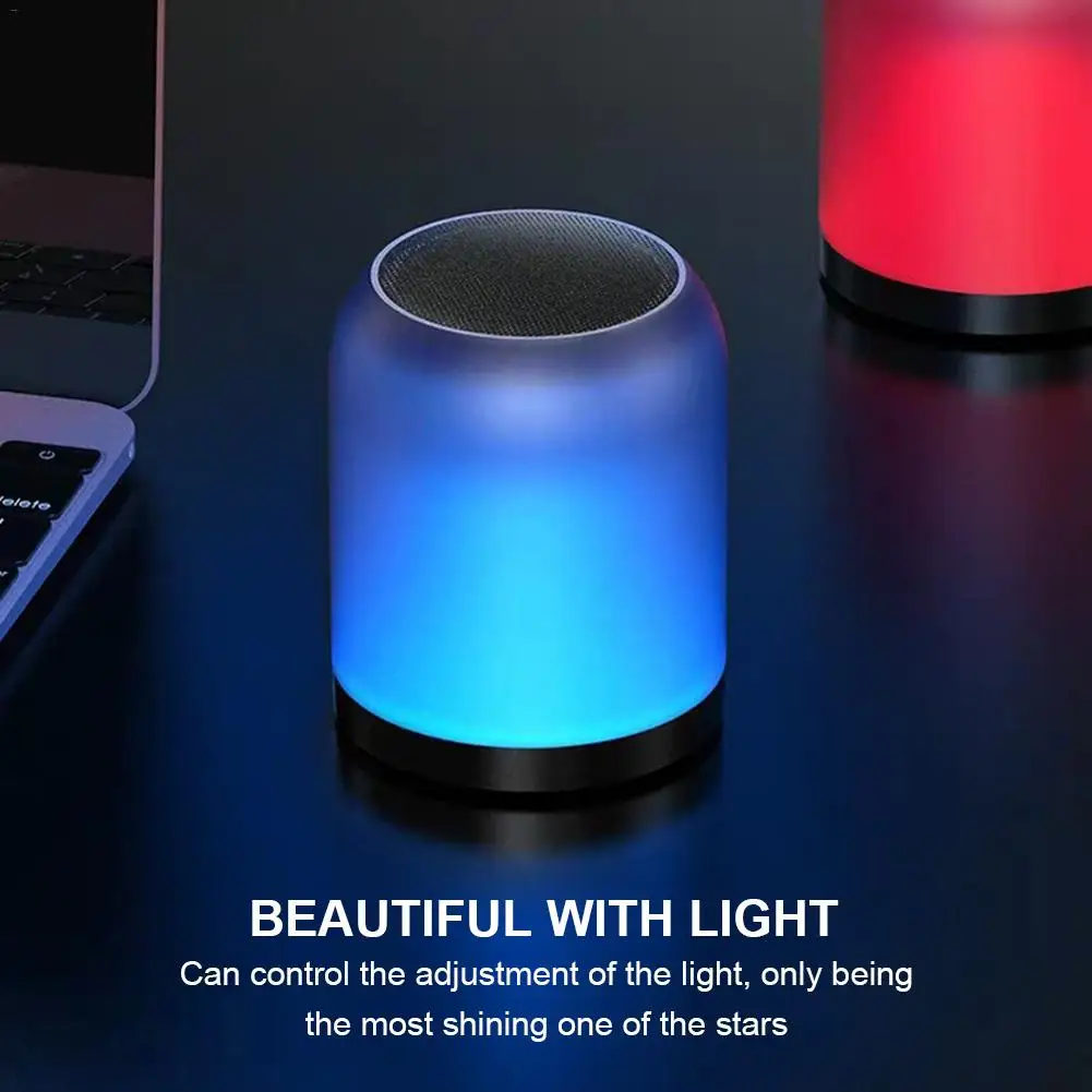 Водонепроницаесветильник светодиодная вспышка Bluetooth 5 0 динамик портативный мини