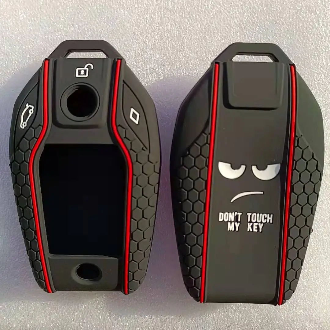 Автомобильный смарт брелок с дисплеем чехол для BMW 7 серии 740 5 G30 GT X3|case for bmw key|smart key