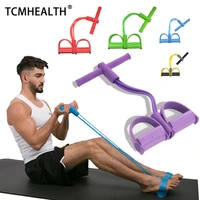 tcmhealth pull rope multi function tension rope strong fitness resistance bands elastic pull rope equipment tummy bodybuilding