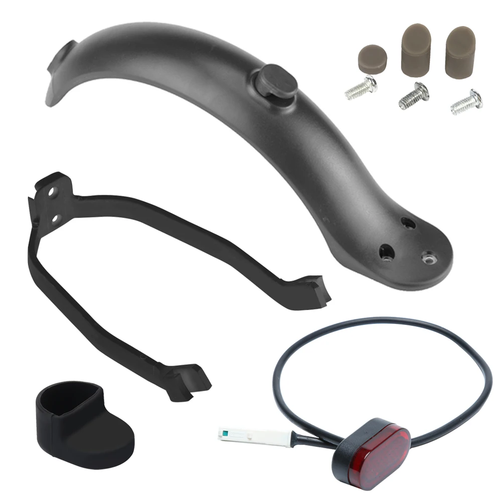 

Electric Scooter Rear Fender Mudguard Taillight Support Set Electric Lightweight Element Decoration for M365 Scooter