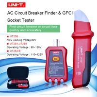 uni t ac circuit breaker finder with integrated gfci outlet tester ac 90 120v us plug socket tester wanalogue receiverled