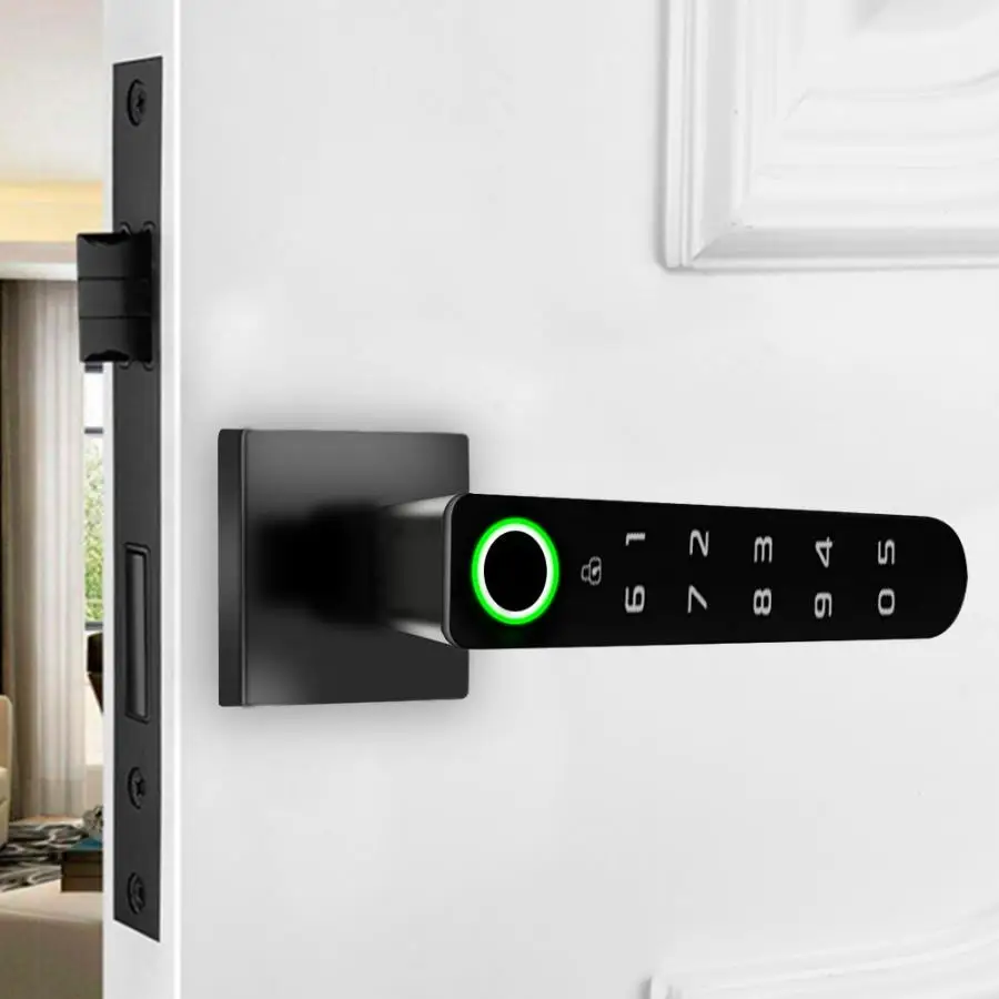 Умный электронный замок для дверей биометрический интеллектуальный с паролем