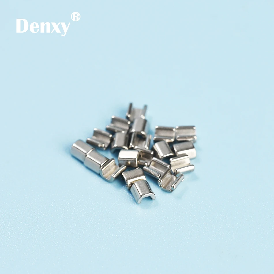 Denxy 100pcs 018 Высококачественная Ортодонтическая опора из нержавеющей стали для