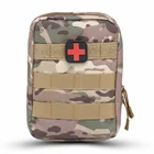 Военная Тактическая медицинская сумка Molle, универсальный комплект первой помощи, сумка-Органайзер, уличный охотничий аварийный поясной мешок для повседневного использования