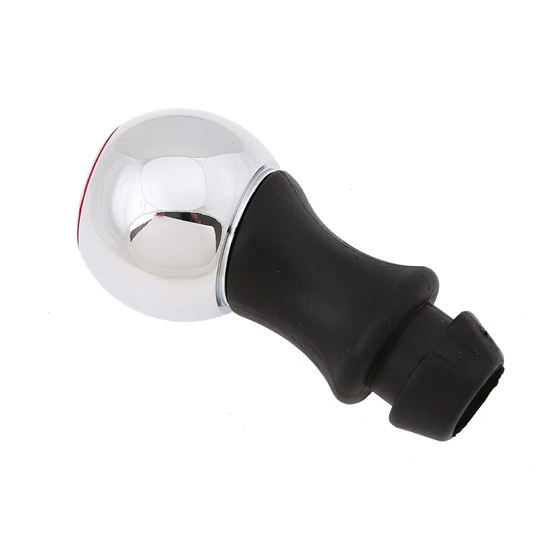 Ручка переключения передач Автомобильная POSSBAY 5 скоростей Черная/серебристая для