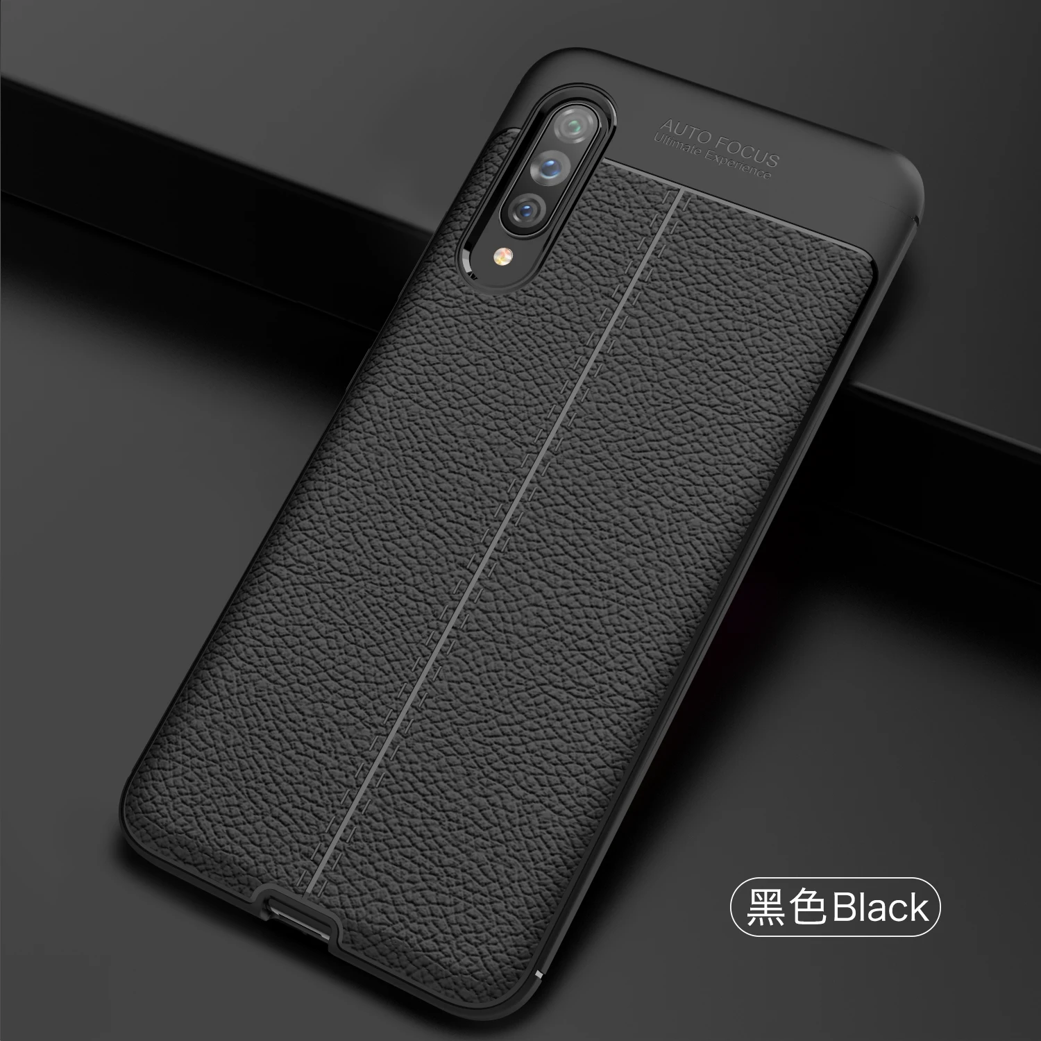 

Wolfsay Soft TPU Case For Samsung Galaxy A90 5G Case Leather Texture Silicone Phone Cover For Samsung Galaxy A90 5G Coque A908F