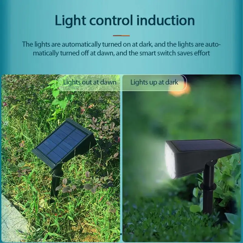 

4PCS Outdoor Waterproof Led Solar Lights Solar 42LED Lawn Lamps Street Lighting Luminaria For Garden Decoration Path Lawn Lights