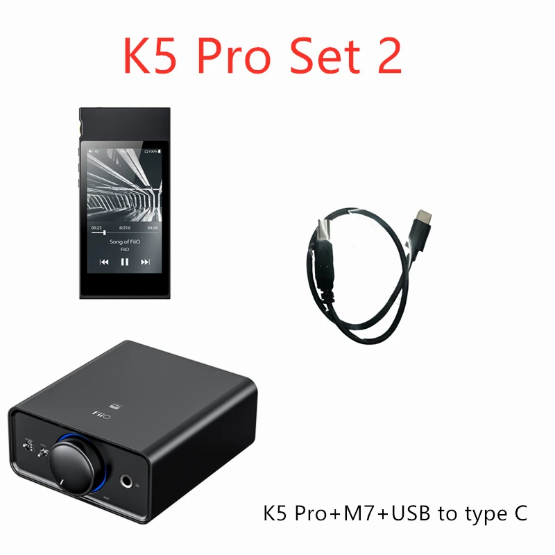 FiiO K5 Pro AK4493EQ | 768K/32 бит и DSD декодирование Deskstop DAC усилитель для дома компьютера