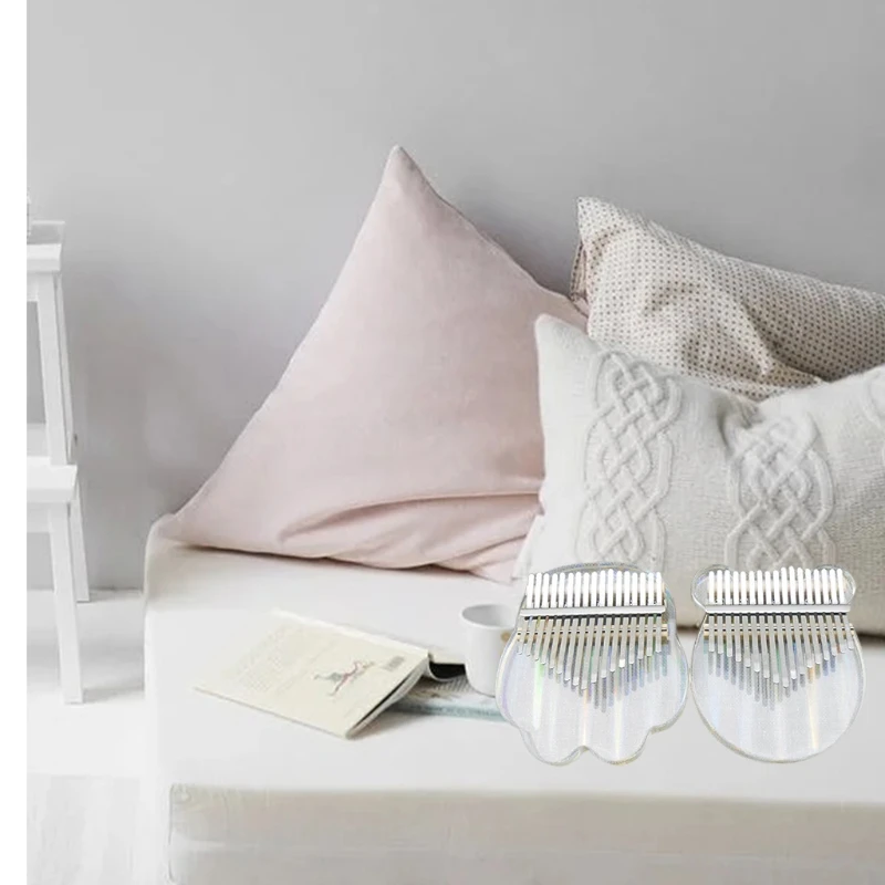 

Калимба G5AC с 17 клавишами, молоток для настройки и руководство, музыкальный инструмент, рождественские подарки для детей и взрослых новичков