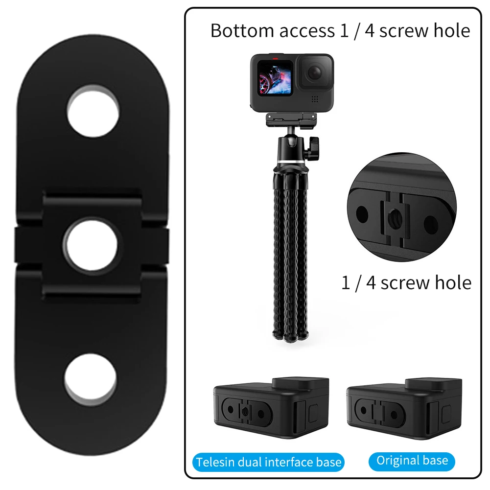 

Compact Metal Folding Fingers Durable Repair Double With Screws Easy Install Action Camera Replacement Parts For Gopro Hero 9