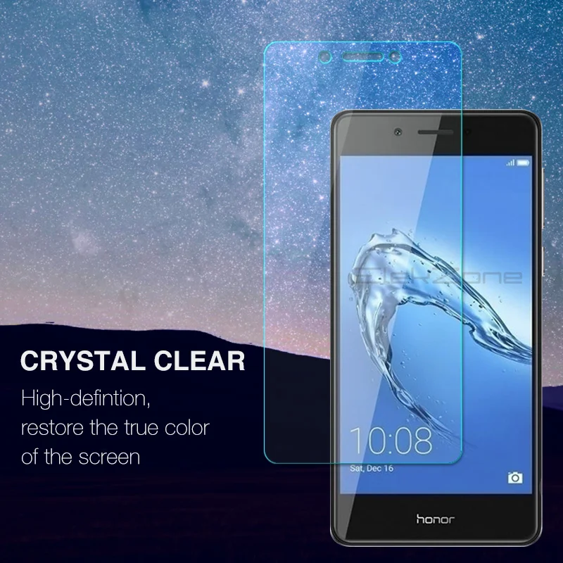 Закаленное стекло с нанопокрытием HD 9H для экрана телефона huawei Honor 6C 2.5D защитная