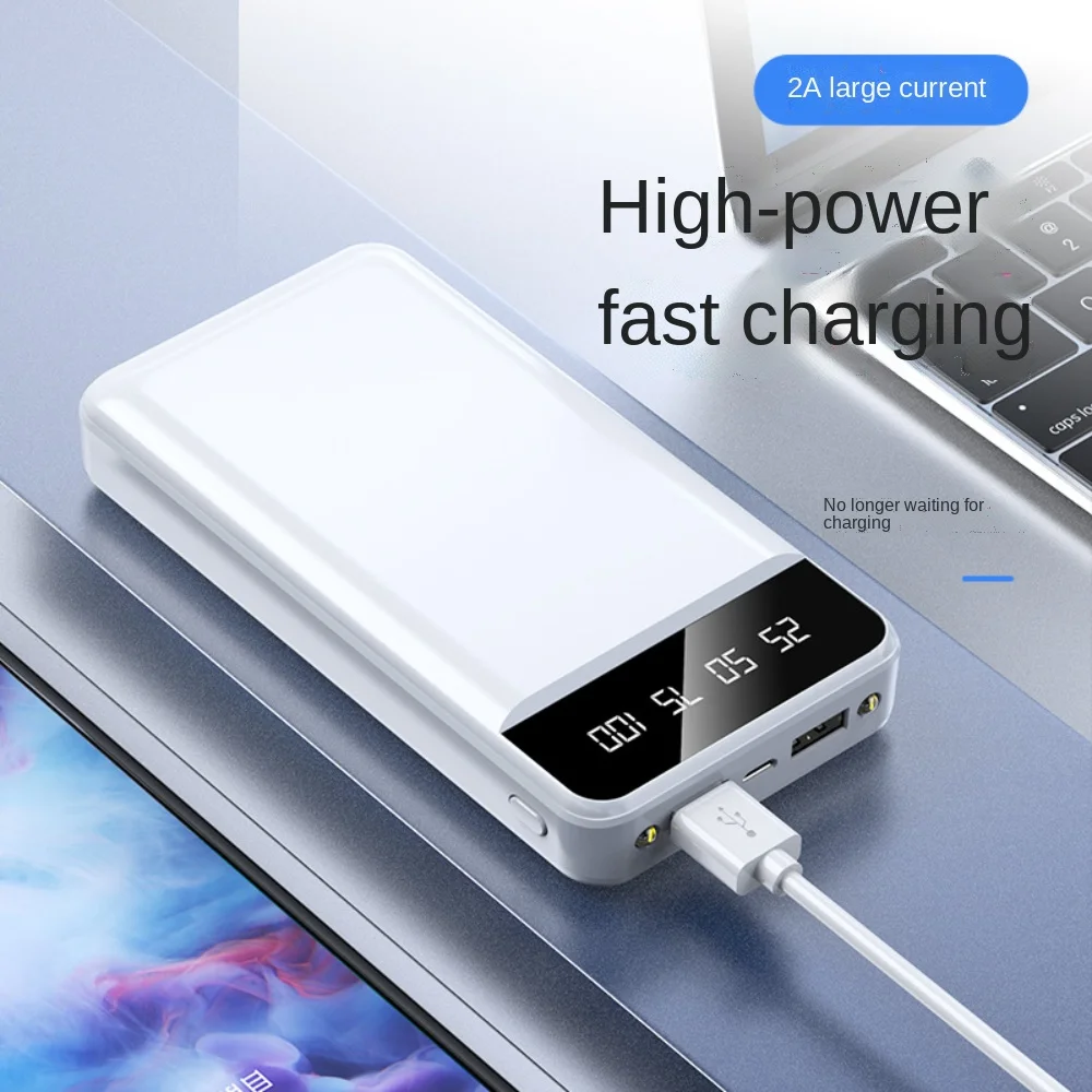 The Car Households Are Two -port USB2.4A Travel Ca New Portable charger 100000mAh Power bank External Battery PD 20W Fast