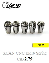 XCAN 10 шт. 1,5 мм титановое покрытие Карбид PCB фрезерный станок с ЧПУ фрезы концевые фрезы для печатной платы