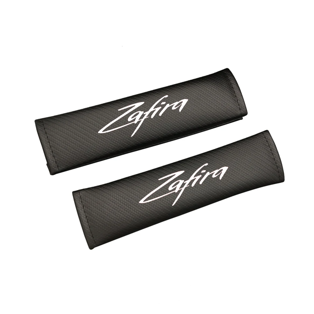 

2 шт., Наплечные накладки из углеродного волокна для ремня безопасности Opel Zafira