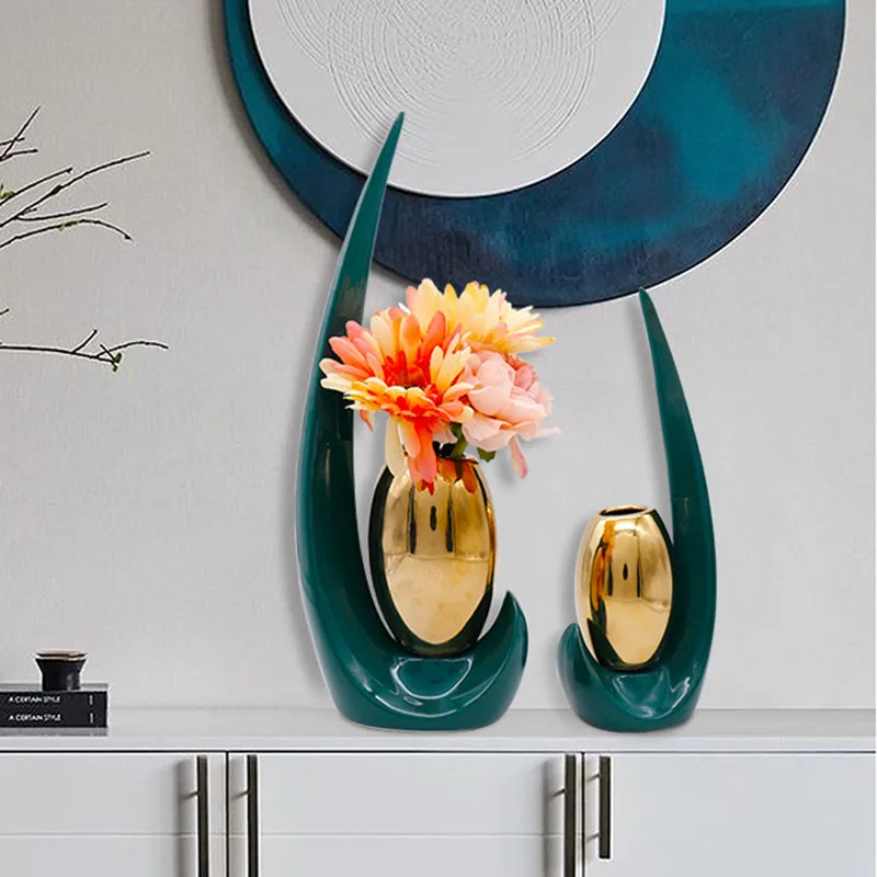 Morandi глазурованная керамическая ваза гидропоника для цветов Настольная