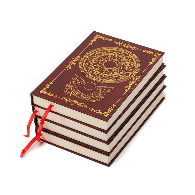 2 цвета аниме карта Captor Sakura Magic массив печатная Волшебная записная книжка дневник