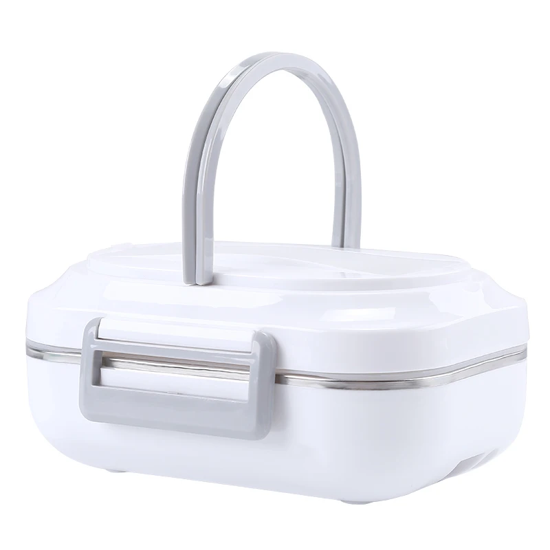 

Electric Heating Lunch Box 110V 220V 12V 24V Heating Food Container Sus 304 Stainless Steel Bento Box Storage Snacks Boxes