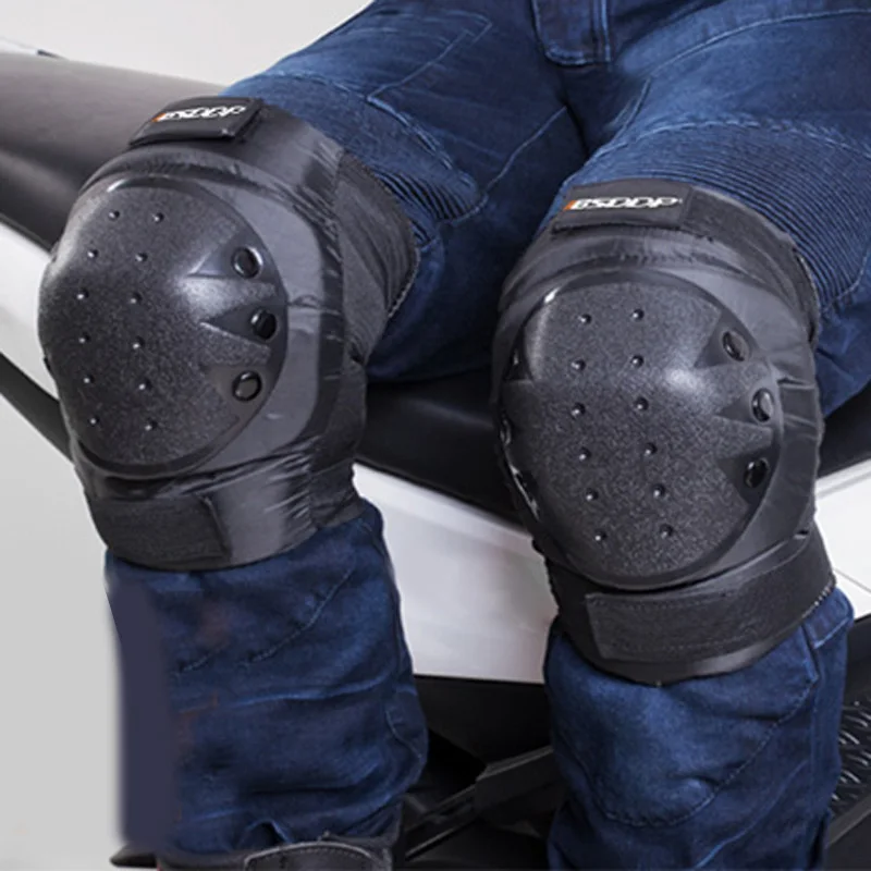 

ABS Knee Pads BSD1006 Breathable Wear-Resistant Anti-Skid Elbow Motorcycle